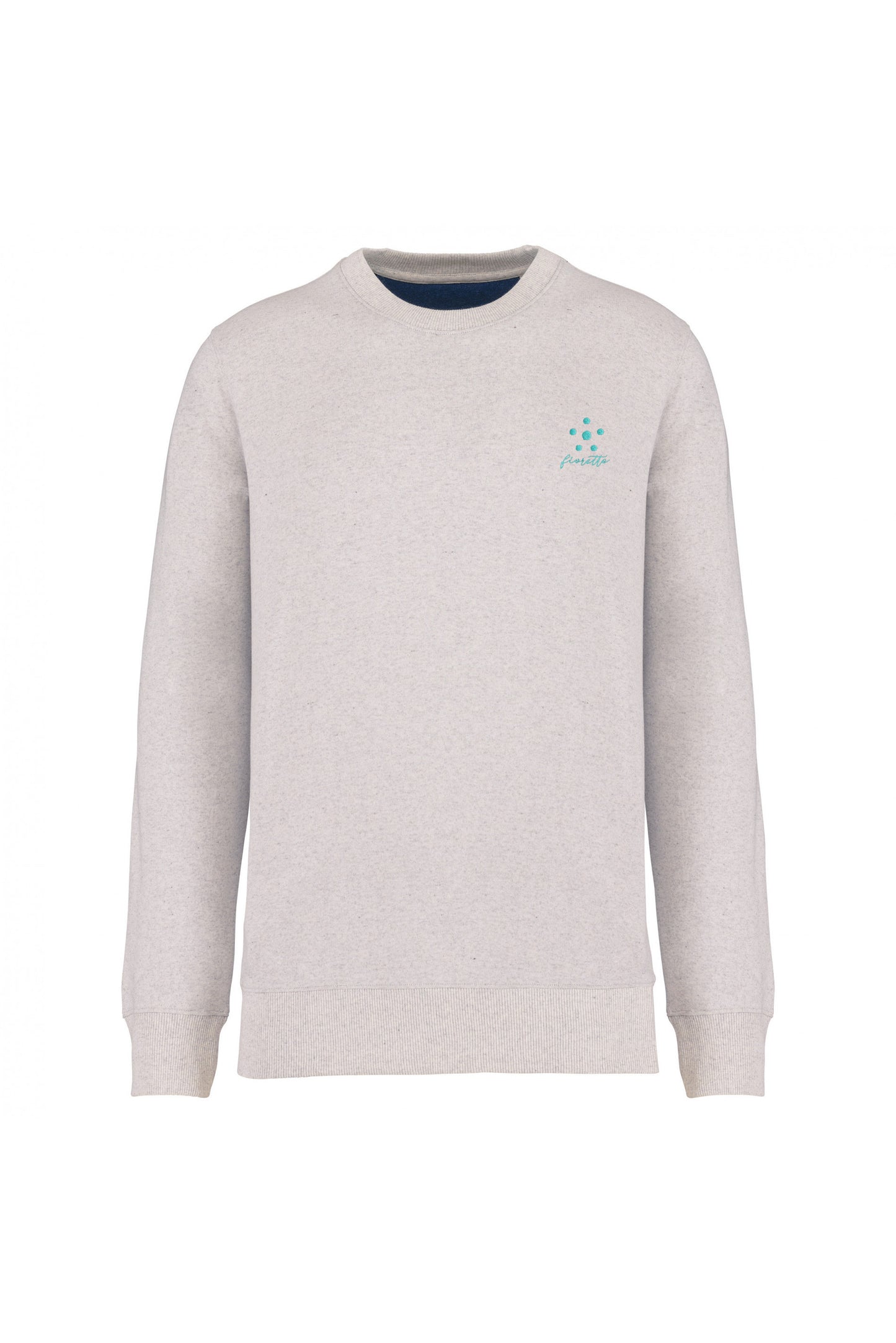 Felpa 100% tessuto riciclato - Cream