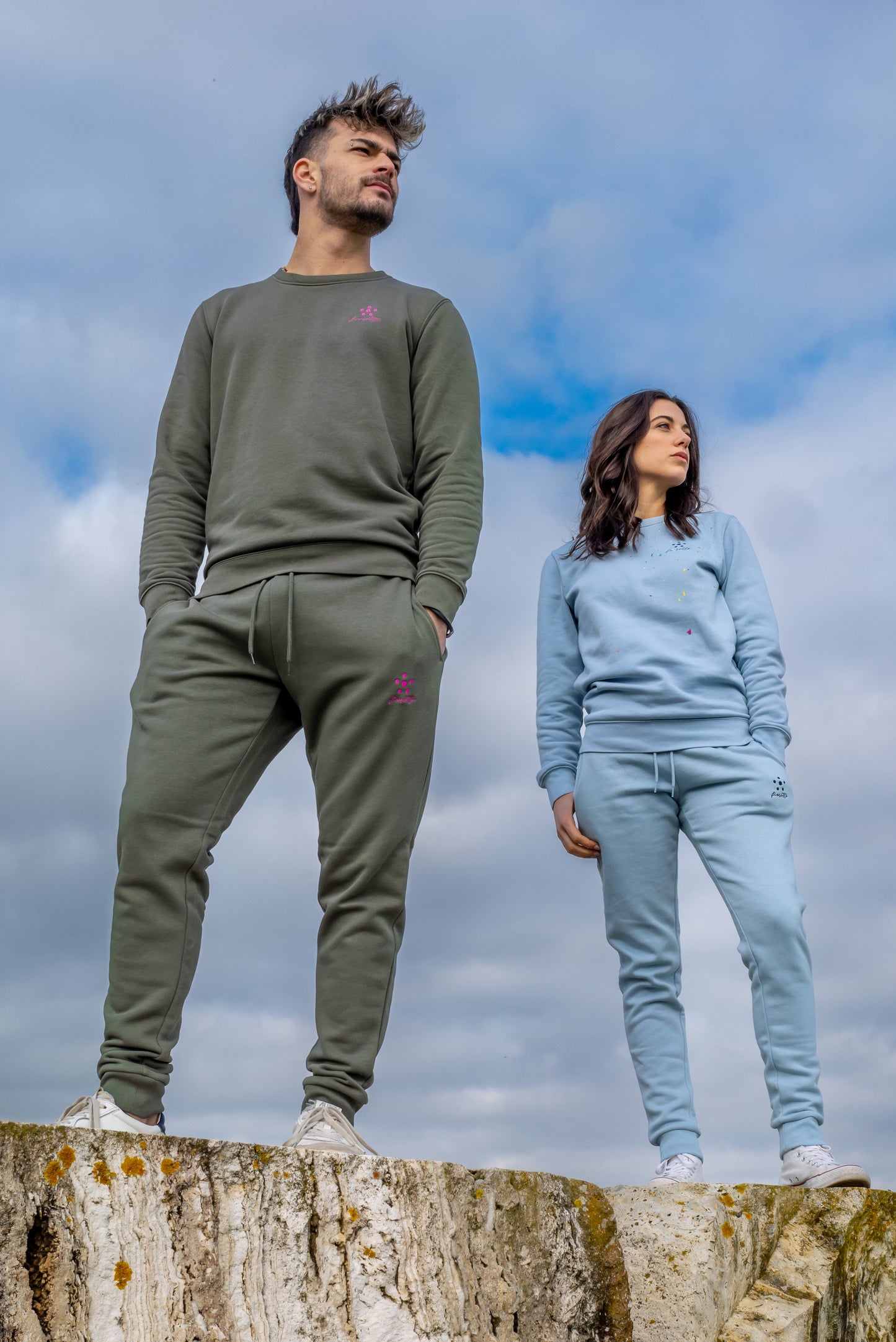 Felpa Crew - Khaki