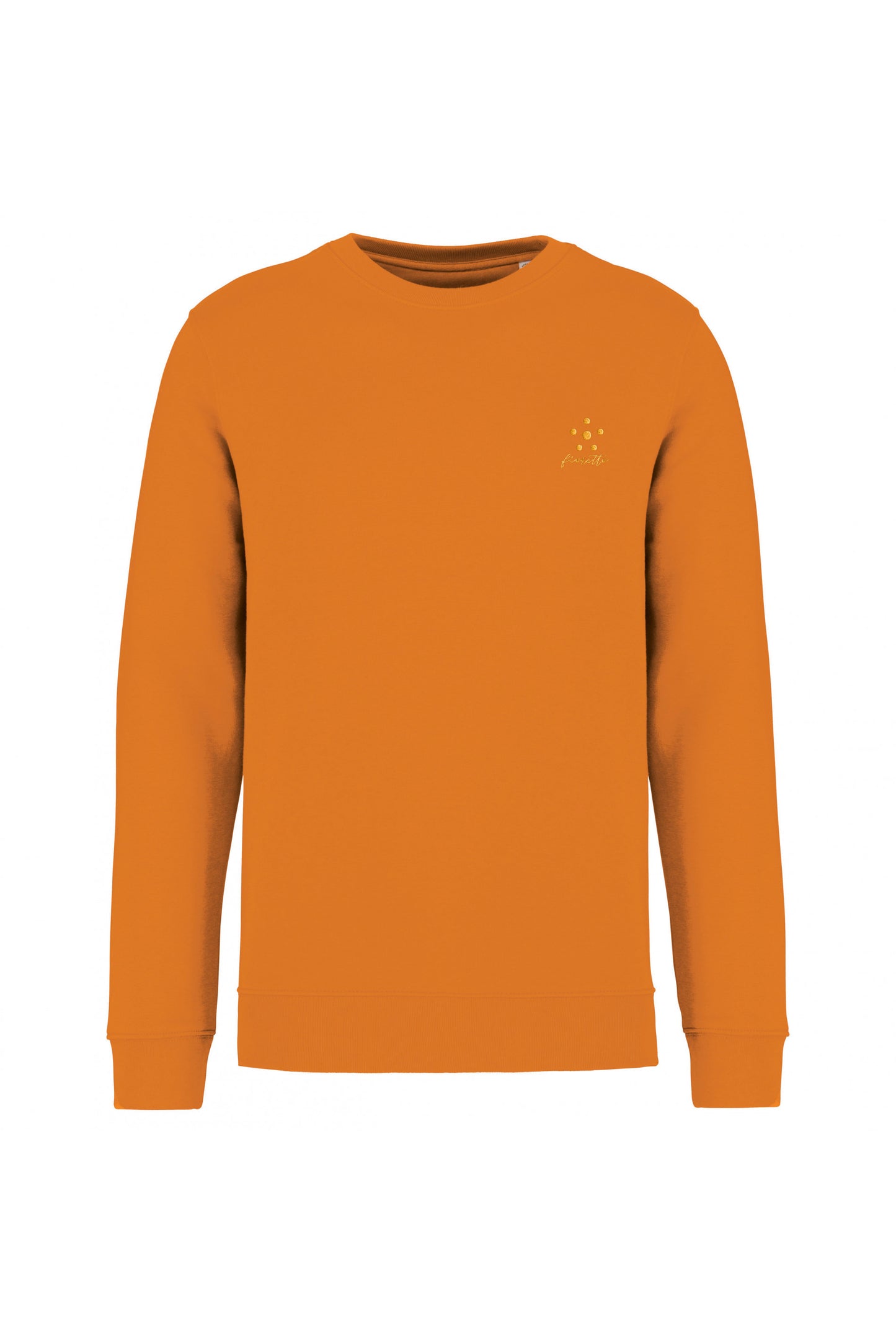 Felpa Crew - Tangerine
