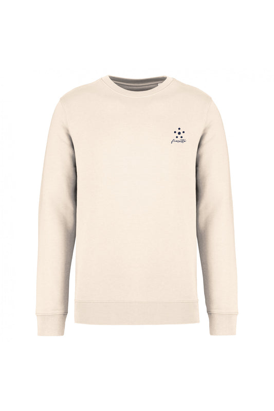 Felpa Crew - Ivory
