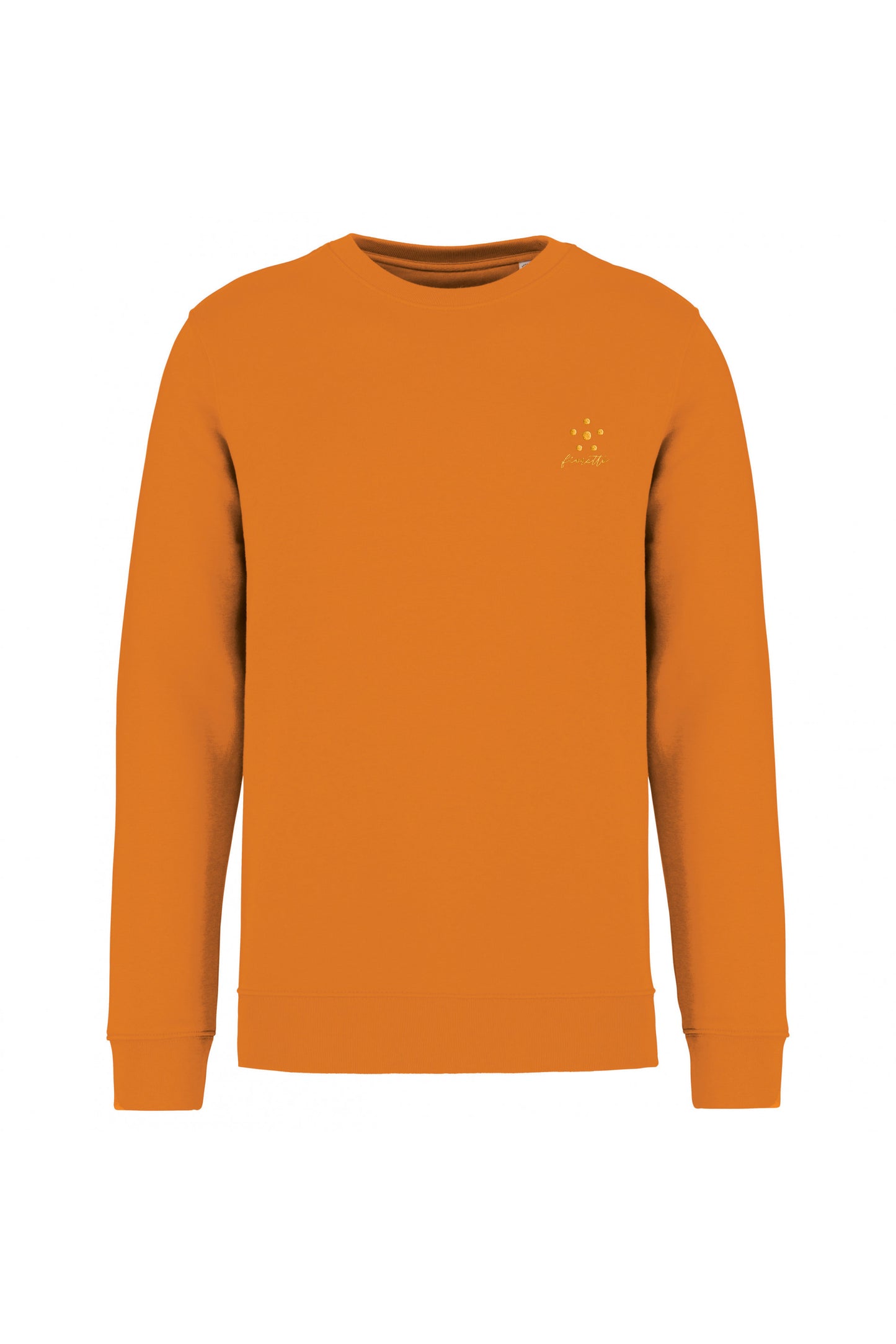 Felpa Crew - Tangerine