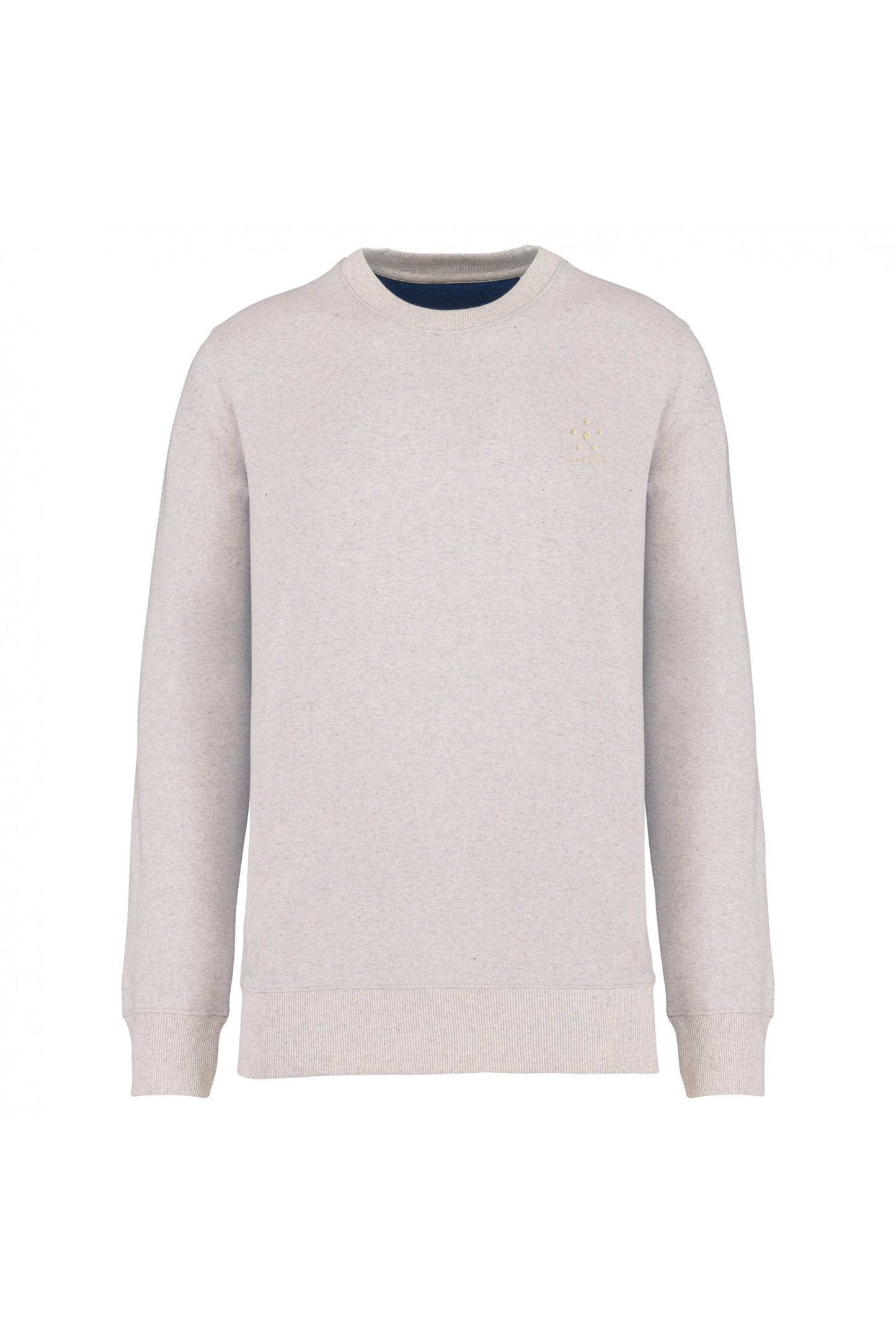 Felpa 100% tessuto riciclato - Cream