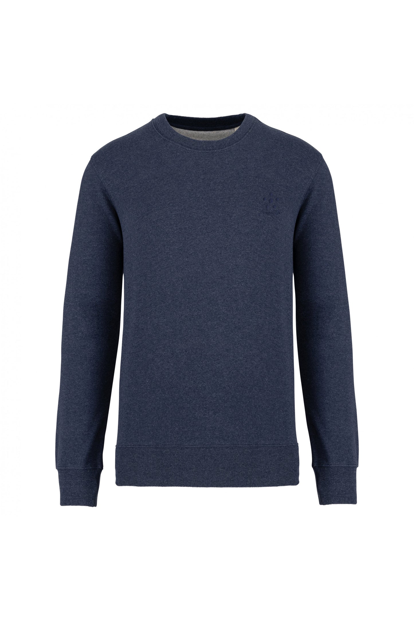 Felpa 100% tessuto riciclato - Blue navy